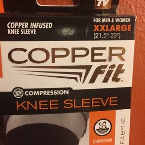 Compression knee sleeve